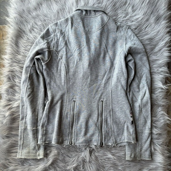 Triple Five Soul Jacket Blazer Grey Embroidered Casual Dance Teens Womens READ - Picture 6 of 14